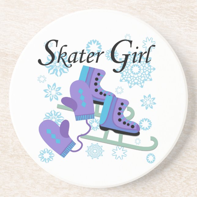 Skater Girl Coaster (Front)