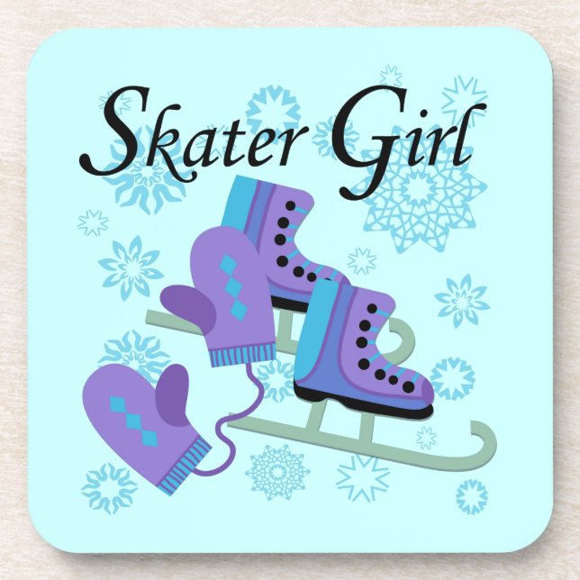 Skater Girl Coaster (Front)