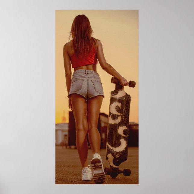 Skater Girl Door Poster (Front)