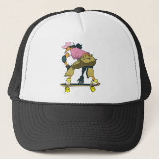 Skater Girl In Motion Hat