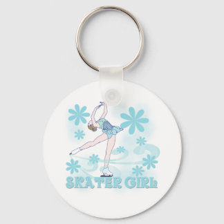 Skater Girl Key Ring