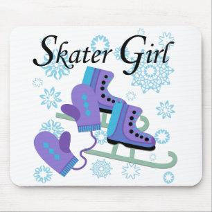 Skater Girl Mouse Mat