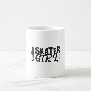 Skater Girl Sk8 Skateboard Skating Funny Gift Idea Coffee Mug