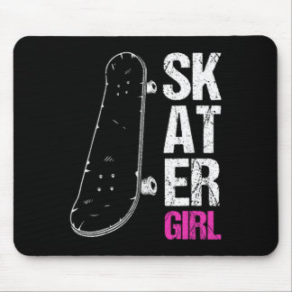Skater Girl Skateboard Sk8r Girls Skate Cool Skate Mouse Mat
