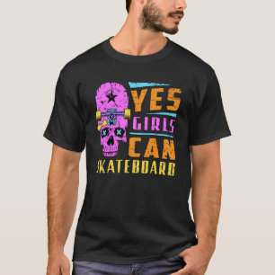 Skater Girl Skateboard Skating Skate Sk8 Gift Idea T-Shirt