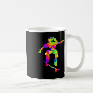Skater Girl Skateboarder Girl Skateboarding Coffee Mug