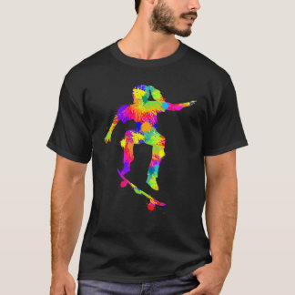 Skater Girl Skateboarder Girl Skateboarding T-Shirt