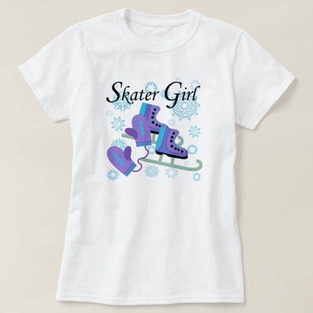 Skater Girl T-Shirt (Design Front)