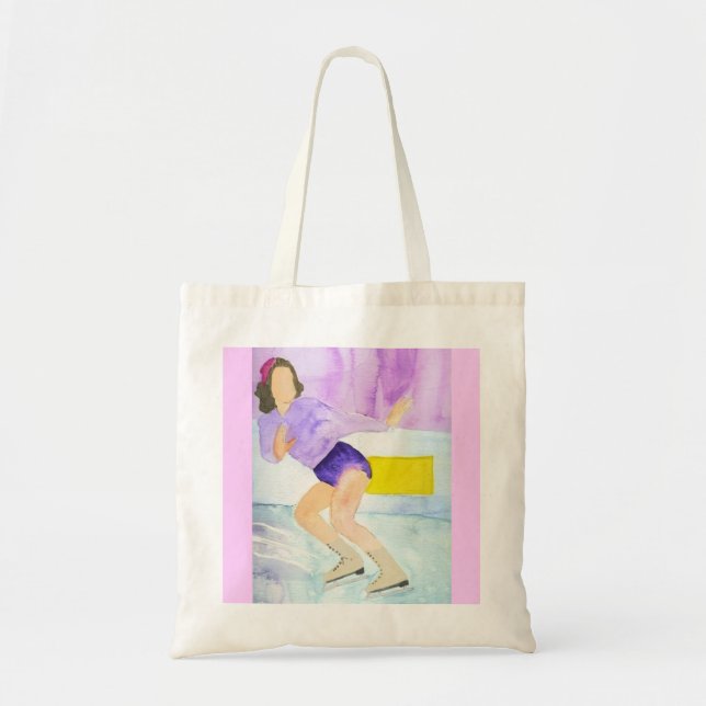 Skater Girl Tote Bag (Front)