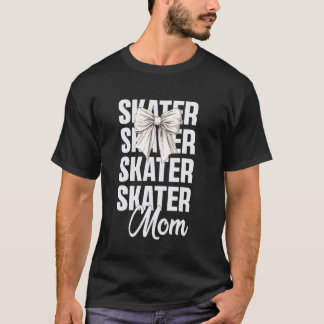 Skater Mum Cute Figure Skating Ice Skating Lover M T-Shirt