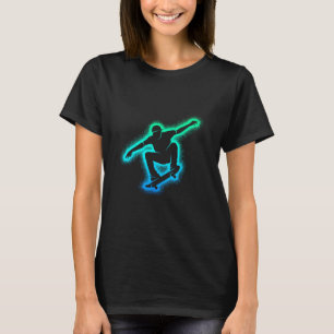 Skater Skateboard Skateboarder Men Kids Boys Skate T-Shirt
