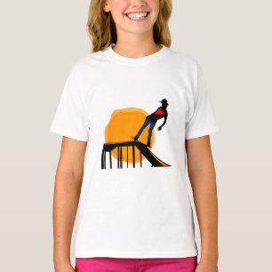 Skater, Skateboard, Sunset T-Shirt