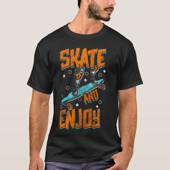 Skater Sport Etreme friends friend T-Shirt (Front)