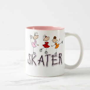 Skater T-shirts and Gifts Two-Tone Coffee Mug