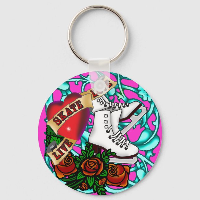 SkaterGirl Keychain (Front)