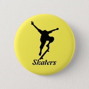 Skaters 6 Cm Round Badge