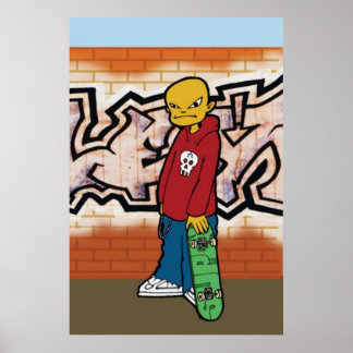 Skaters Alley Poster