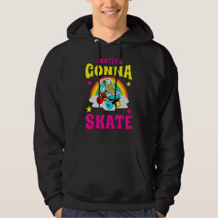 Skaters Gonna Skate Roller Skate Hoodie