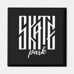 Skaters Having Fun Pro Skateboarding Life Gift For Magnet