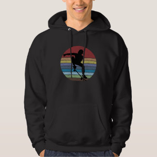Skaters Having Fun Yellow Sunset Retro Vintage Ska Hoodie