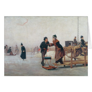 Skaters on Lake Valentino