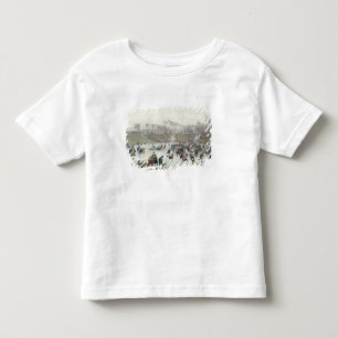 Skaters on the Lake at Bois de Boulogne Toddler T-Shirt