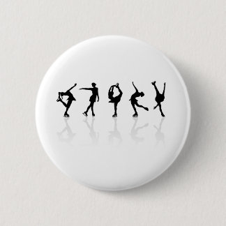 Skaters & Reflections 6 Cm Round Badge