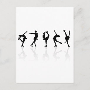 Skaters & Reflections Postcard