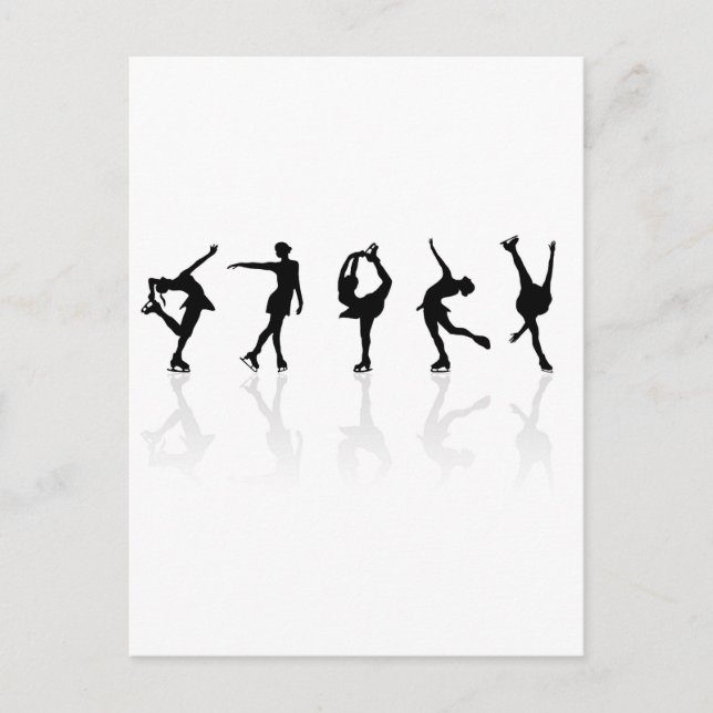 Skaters & Reflections Postcard (Front)