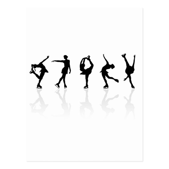 Skaters & Reflections Postcard