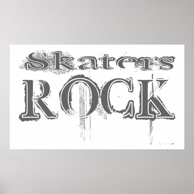 Skaters Rock Poster (Front)