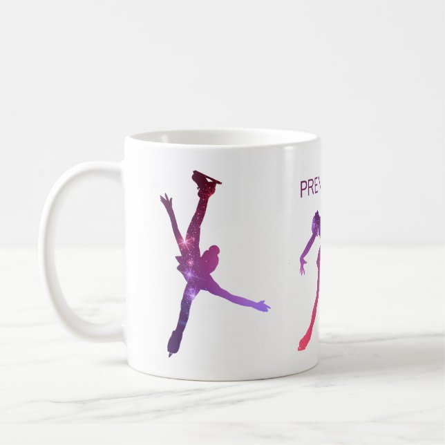 Skating cup - Silhouette Rose Violet star (Left)