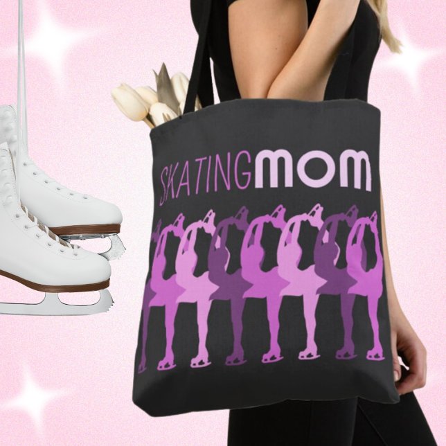 Skating MOM figure skating Synchronised Group Tote Bag (Creator Uploaded)