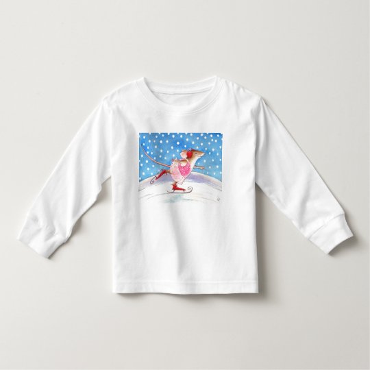 Skating Mouse Kids' tee shirt