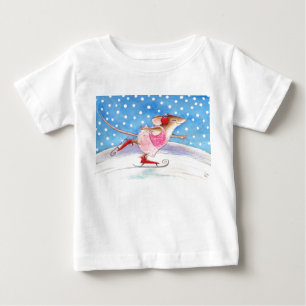 Skating Mouse Kids' tee shirt