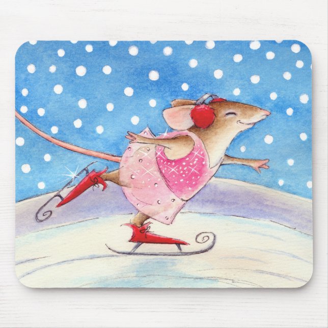 Skating mouse mousepad (Front)