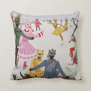 Skating on Thin Ice Cushion