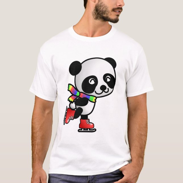 Skating Panda T-Shirt (Front)