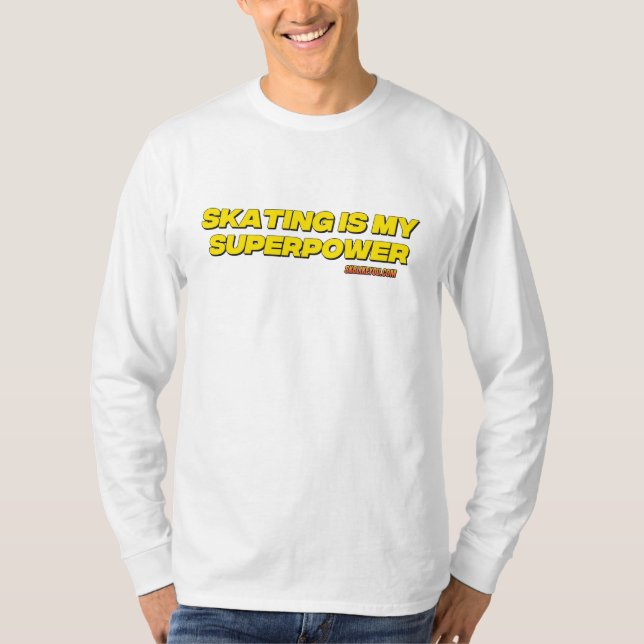 Skating SuperPower T-Shirt (Front)