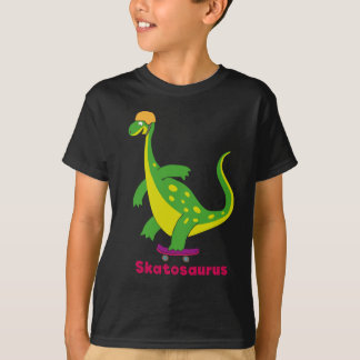 skatosaurus black T-Shirt