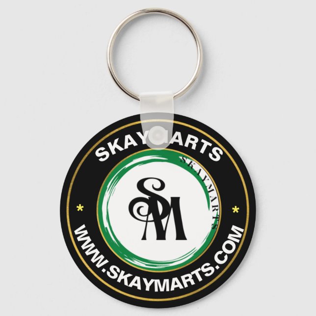 Skaymarts | Company Custom Business Corporate Logo Key Ring (Front)