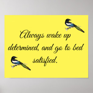 Skaymarts Create Your Own Custom Quote Poster