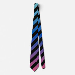Skaymarts Design Black Blue Colour Neck Tie