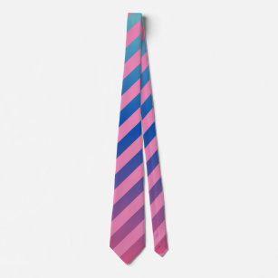 Skaymarts Design Blue Pink Colour Neck Tie