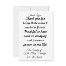 Skaymarts | Special Thank You Script Card