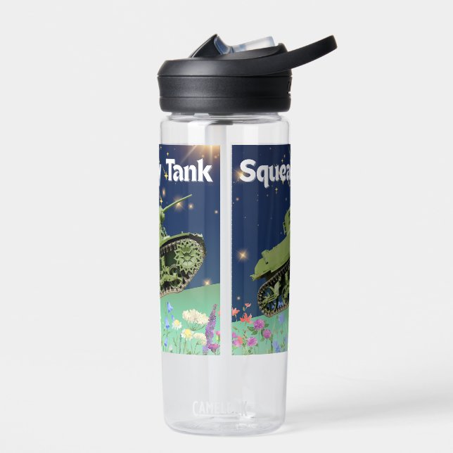 Skeaky Tank Water Bottle (Left)