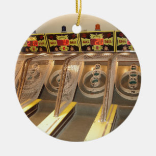 SKEE BALL! CERAMIC TREE DECORATION