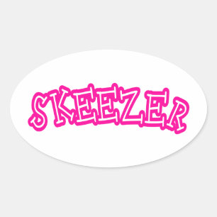 Skeezer Oval Sticker