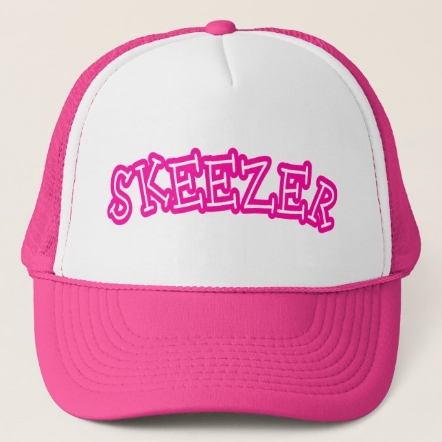 Skeezer Trucker Hat (Front)