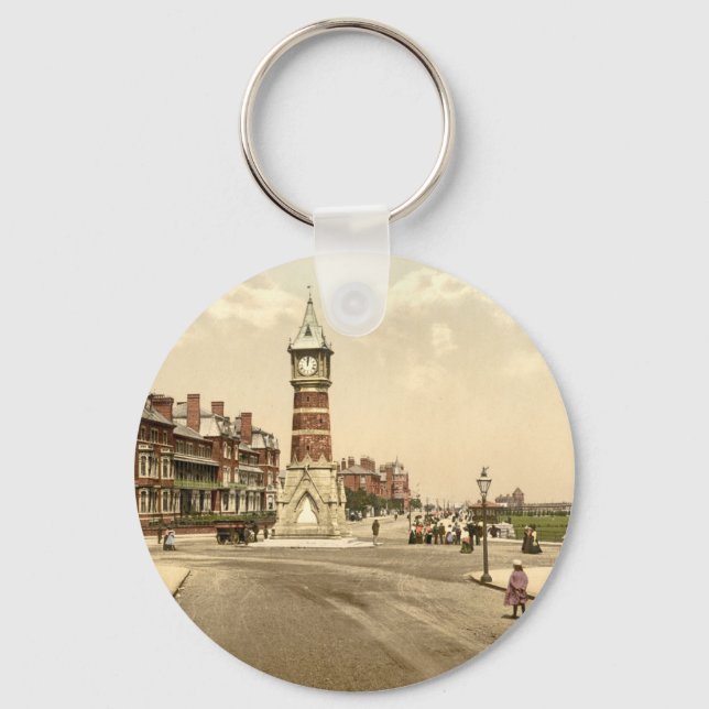 Skegness Tower, Lincolnshire, England Key Ring (Front)